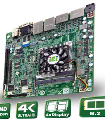 Placa base Mini ITX para uso industrial