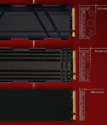 Almacenamiento flash NVMe con gestión térmica personalizable