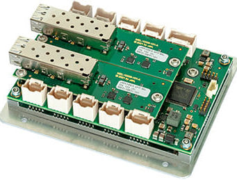 µMAXBES Switch gestionado de diez puertos para redes industriales