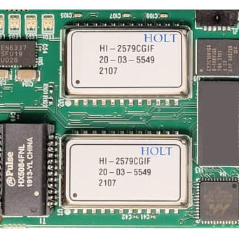 MEZ-E1553 minitarjeta mezzanine MIL-STD-1553 con Ethernet incorporado