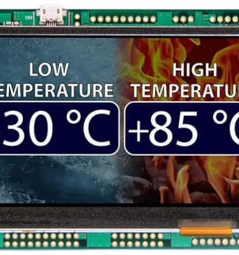 GTWQ043C3B00PWA Módulo TFT táctil de 4.3” para entornos extremos
