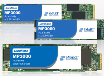 MP3000 SSD PCIe NVMe con capacidad de 240 a 1920 GB