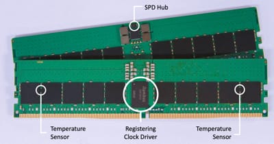 Chips de interfaz de memoria DDR5 DIMM SPD
