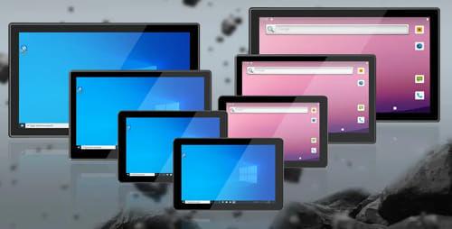 Panel PC de 10.1, 15.6 y 21.5” para entornos industriales y factorías inteligentes