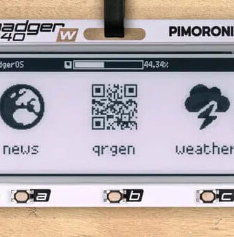 Etiqueta de e-paper Badger 2040 W