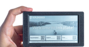 Inkplate 5 display de código abierto con tinta electrónica de 5.2”