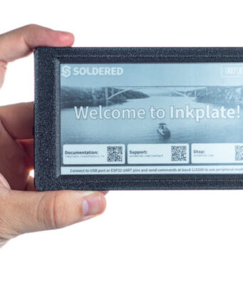 Inkplate 5 display de código abierto con tinta electrónica de 5.2”