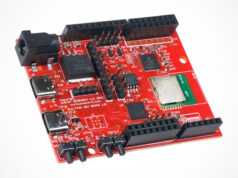 NRFICE Tarjeta Bluetooth + FPGA dongle-free en formato Arduino Uno