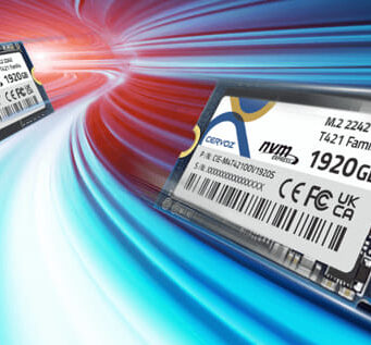 T421 SSD M.2 2242 PCIe Gen3x2 de 120 a 1.920 GB para entornos industriales
