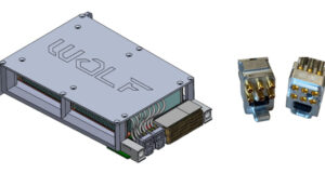 Módulo E/S de vídeo VPX 3U con conectores coaxiales de 75 Ω