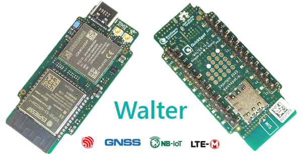 Módulo ESP32-S3 Walter con capacidad LTE-M, NB-IoT y GNSS