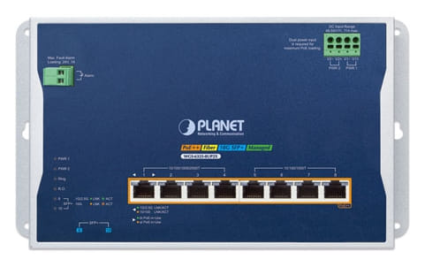 Switch industrial WGS-6325-8UP2X