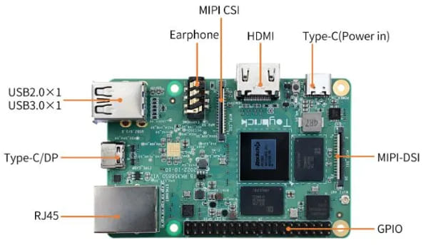 Tarjeta CPU potente TB-RK3588SD