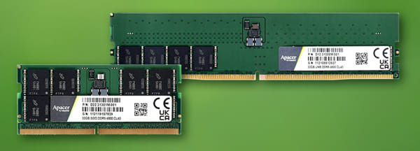 Módulos de memoria DRAM libres de plomo