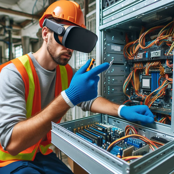 Realidad aumentada y realidad virtual en la automatización industrial