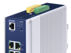 Switch Ethernet TSN gestionado L2+ de cuatro puertos TSN-5225-4T