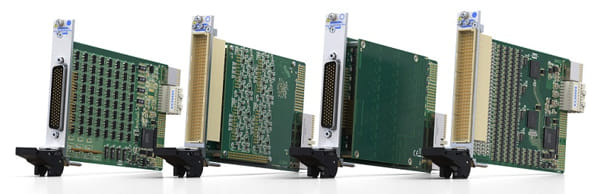 Módulos E/S digitales industriales en formatos PXI y PXIe