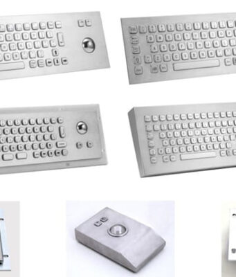Teclados y trackball industriales KY-PC-I y KY-PC-IT