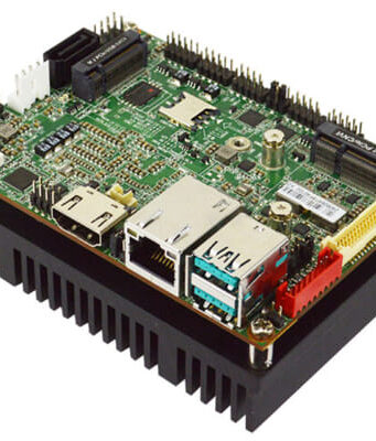 SBC fanless pico-ITX JPIC-ADN1 para robótica industrial