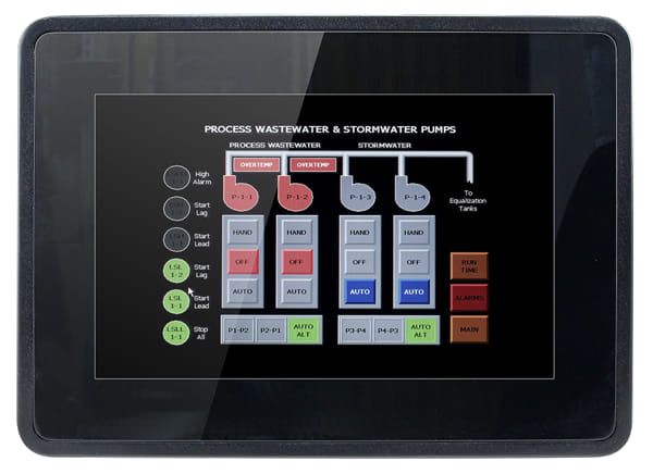 Panel PC industrial de 10” SPC-10W35