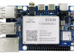 SBC industrial ECB30-P4T13IA5ME8G-I con núcleo RISC-V