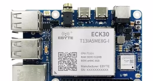 SBC industrial ECB30-P4T13IA5ME8G-I con núcleo RISC-V