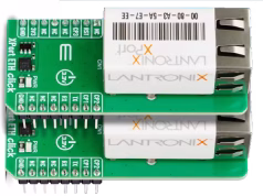 Placa Ethernet Click XPort ETH para sistemas embebidos
