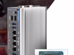 Box PC industrial POC-915 fanless con AMD Ryzen PRO