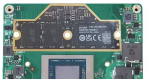 Módulo COM Express P100 con memoria LPCAMM2