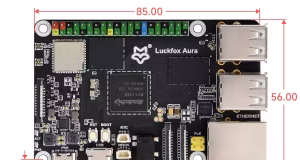 SBC Linux Aura con NPU de 3 TOPS y doble CSI