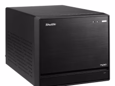 Barebone compacto XPC cube SB860R8 para estaciones de trabajo
